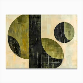 Abstract Circles 4 Canvas Print