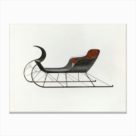 Vintage Sleigh Canvas Print