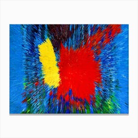 Abstract Painting, Abstract Painting, Abstract Painting 3 Canvas Print