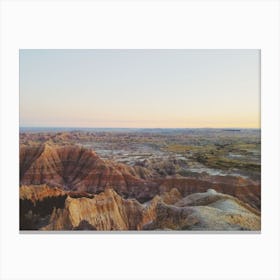 Badlands National Park Canvas Print