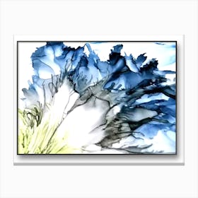 Blue Flower Canvas Print