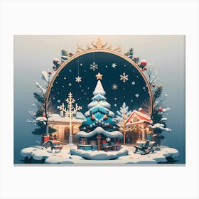 Christmas Tree Canvas Print