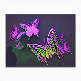 Butterfly Wall Art 8 Canvas Print