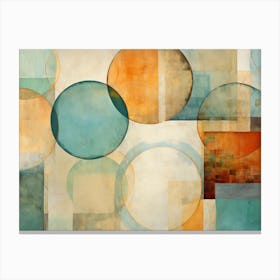 Abstract Circles Canvas Print Canvas Print