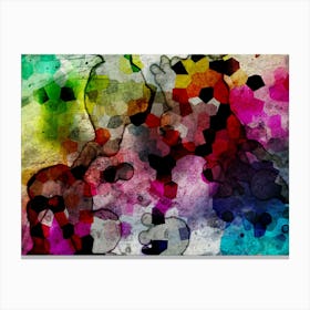 Abstraction Spots 2 Canvas Print