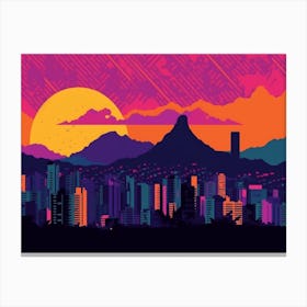 Rio De Janeiro Skyline Canvas Print