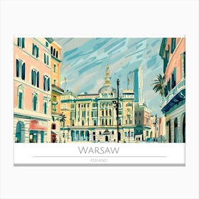 Warsaw Canvas Print