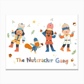 The Nutcracker Gang Landscape 1 Canvas Print