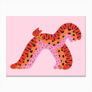 Rainbow Cats Canvas Print