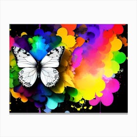 Butterfly Painting 10 Canvas Print