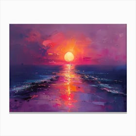 Sunset 11 Canvas Print