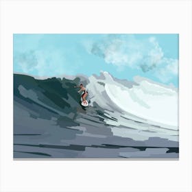 Copy Of Surfer Canvas Print