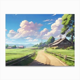 Country Road 2 Canvas Print