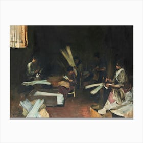 Venetian Glass Workers, John Singer Sargent Canvas Print