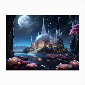 Fairytale Castle 3 Canvas Print