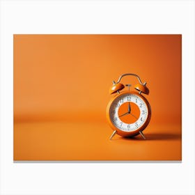 Alarm Clock Stock Videos & Royalty-Free Footage Canvas Print