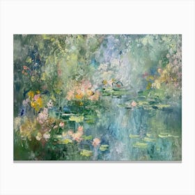 Water Lilies 35 Canvas Print