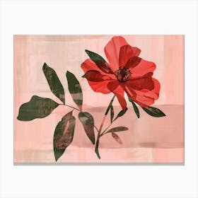 Red Rose 4 Canvas Print