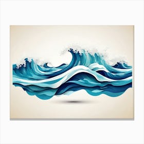 Ocean Waves 2 Canvas Print