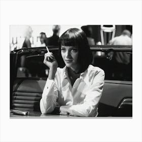 Mia Wallace Pulp Fiction 1 Canvas Print