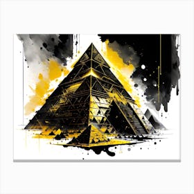 Pyramid Of Giza Canvas Print