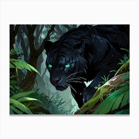 Black Panther Canvas Print