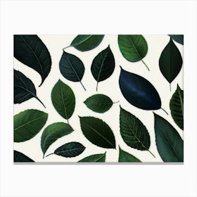 Green Leaves Canvas Print