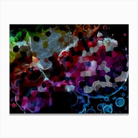 Abstraction Mixed Style 2 Canvas Print