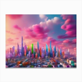 Cityscape 3 Canvas Print