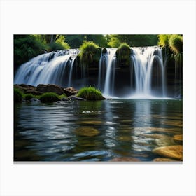 Waterfall 1 Canvas Print