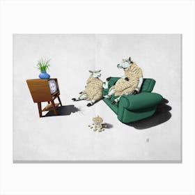 Sheep (Wordless) Canvas Print