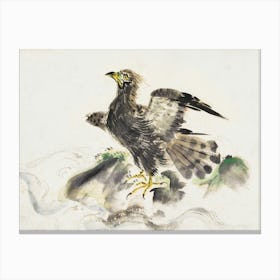 Japanese Ukiyo-E Chinese Eagle Canvas Print