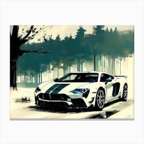 Lamborghini 233 Canvas Print