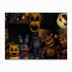 Five Nights at Freddy's Funny Canvas Print