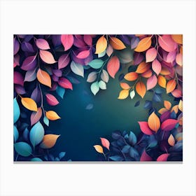 Autumn Leaves Wallpaper 5 Canvas Print