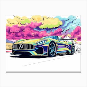 Mercedes Amg 3 Canvas Print