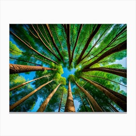 Tree In The Forest Canvas Print