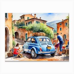 Locals Help Canvas Print