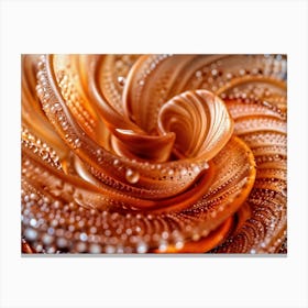 Glass Swirl Canvas Print