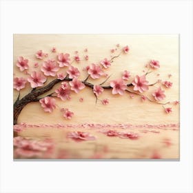 Sakura Blossoms Canvas Print