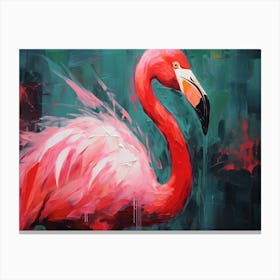 Flamingo 4 Canvas Print