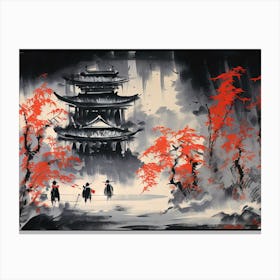 Asian Landscape Canvas Print