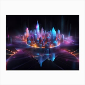 Cityscape 68 Canvas Print