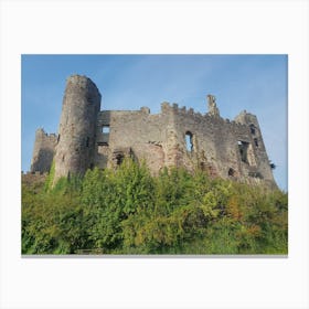 Castle at Laugharne, Wales Canvas Print