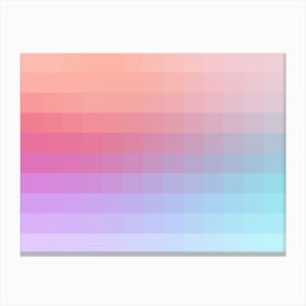 Lumen 02, Pink and Lilac Gradient Canvas Print
