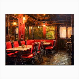 Dining Room Canvas Print