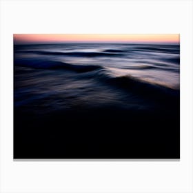 Twilight Over The Mediterranean Canvas Print