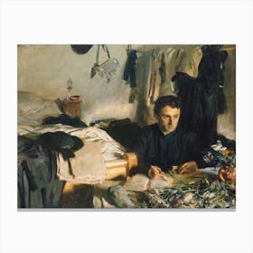 Padre Sebastiano, John Singer Sargent Canvas Print