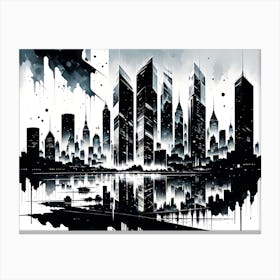 Cityscape 34 Canvas Print