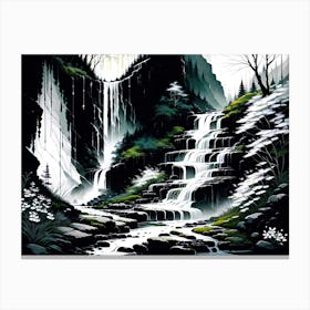 Waterfall 2 Canvas Print